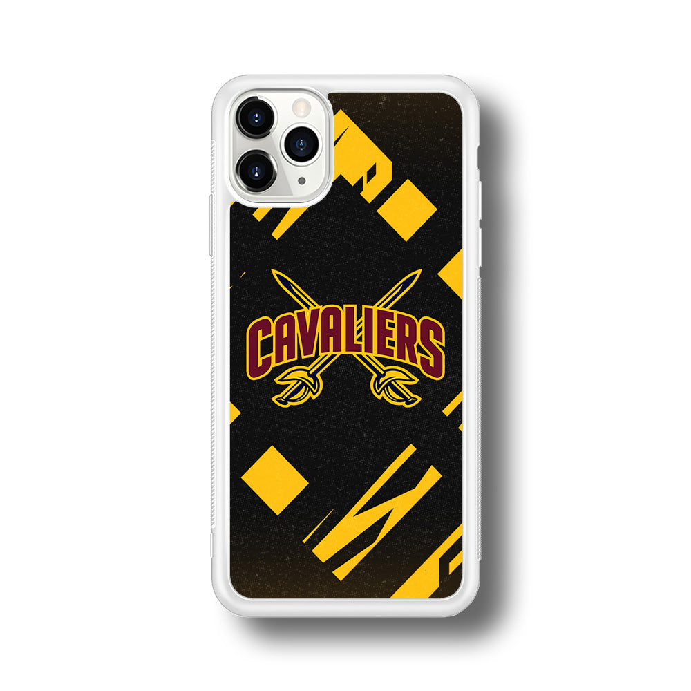 Cleveland Cavaliers Yellow Pattern iPhone 11 Pro Max Case