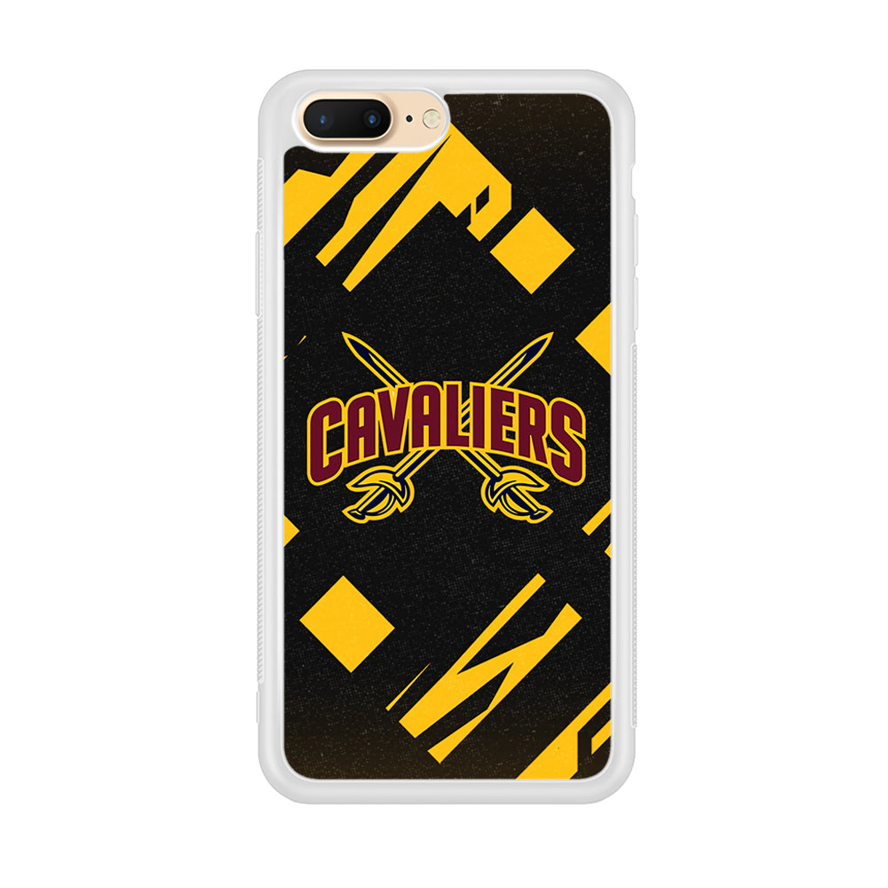 Cleveland Cavaliers Yellow Pattern iPhone 8 Plus Case