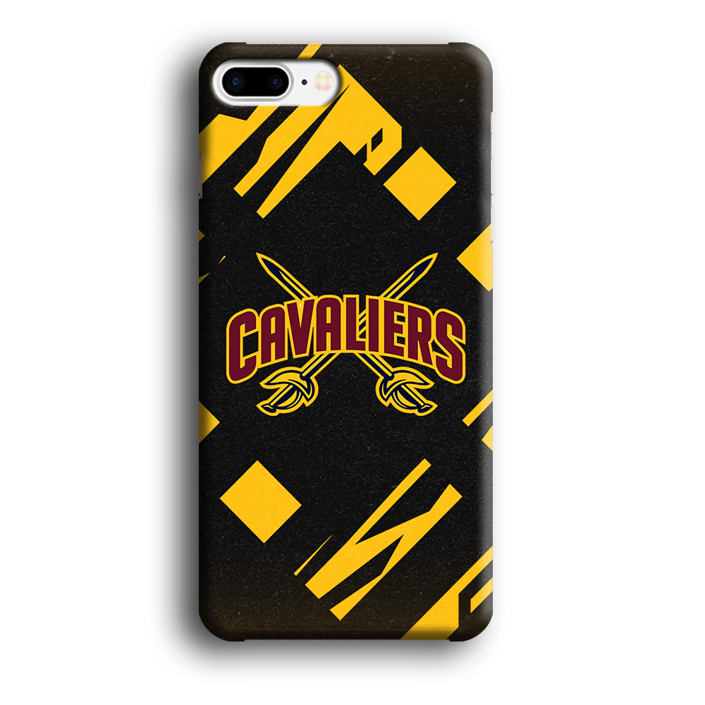 Cleveland Cavaliers Yellow Pattern iPhone 8 Plus Case