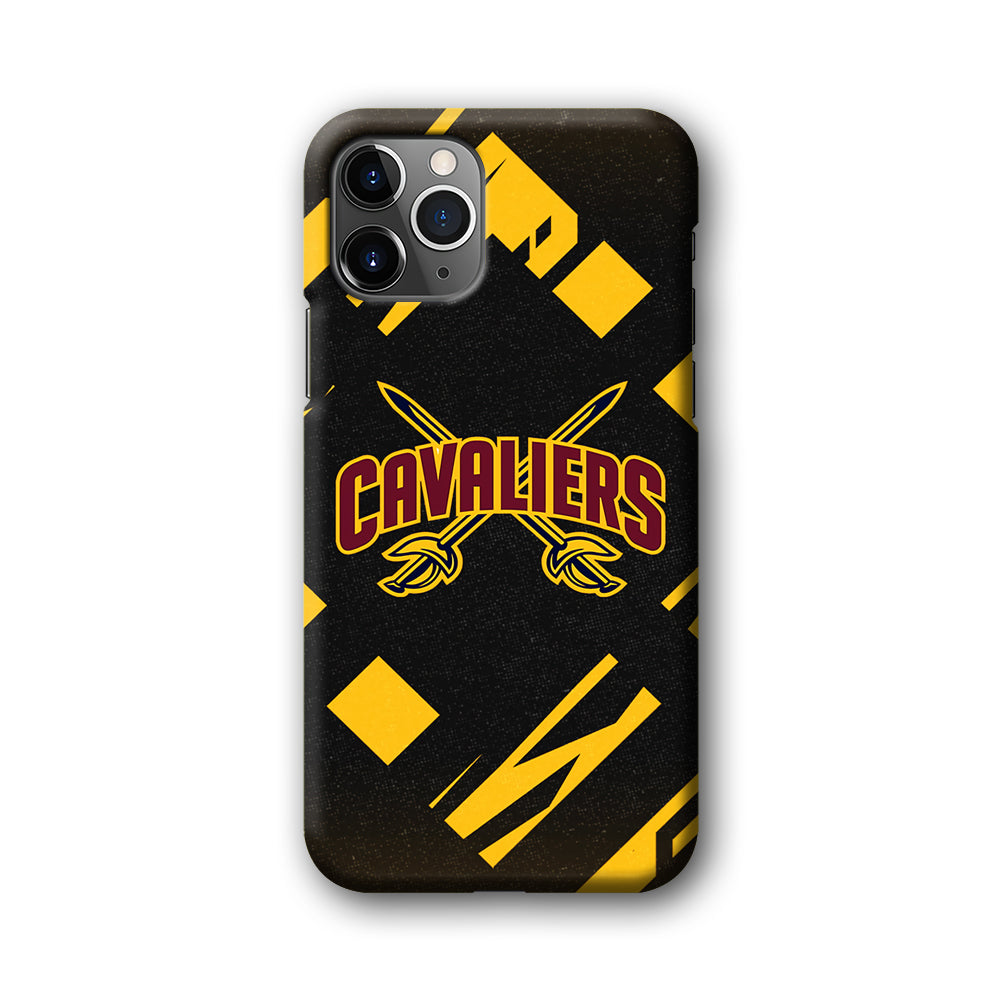 Cleveland Cavaliers Yellow Pattern iPhone 11 Pro Case