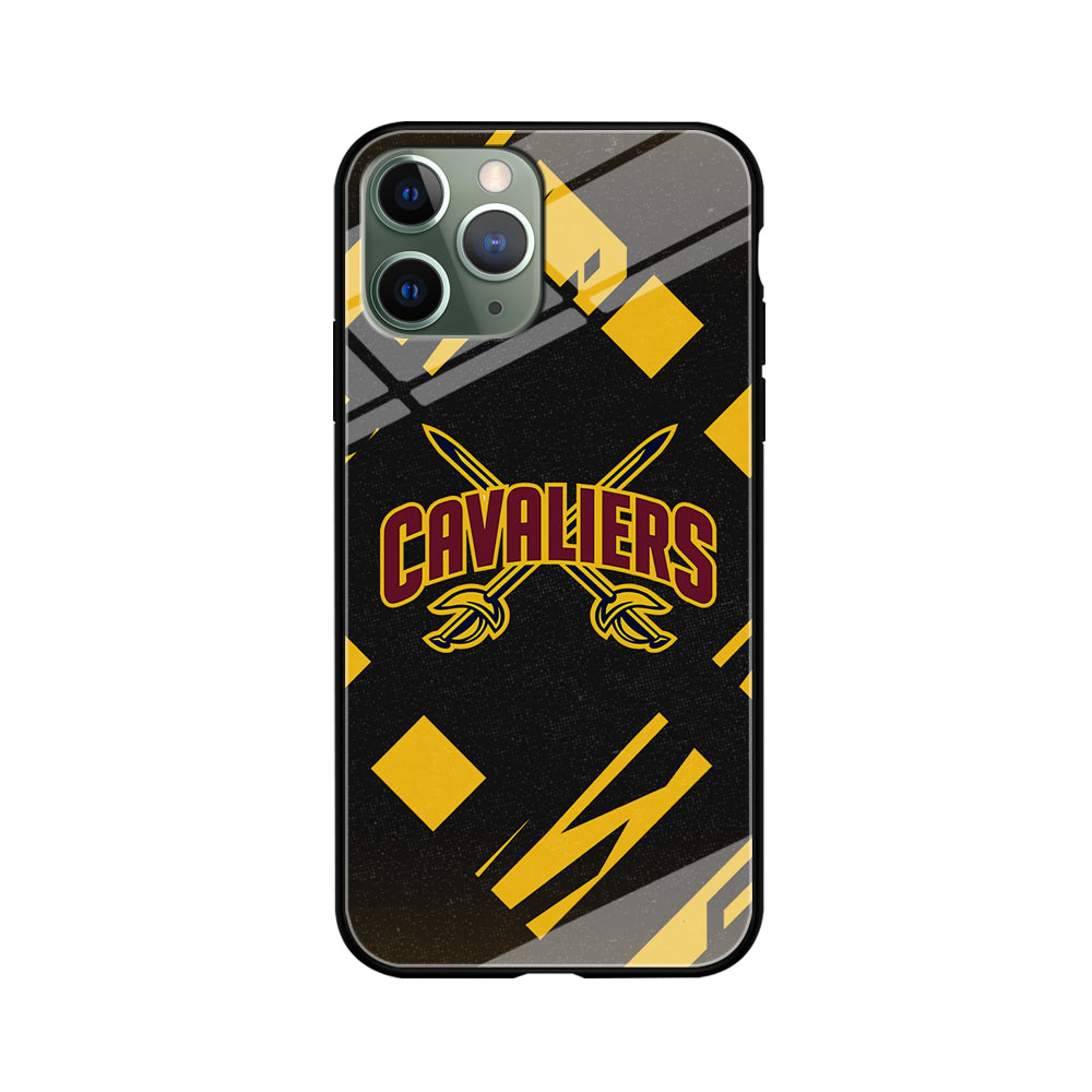 Cleveland Cavaliers Yellow Pattern iPhone 11 Pro Case