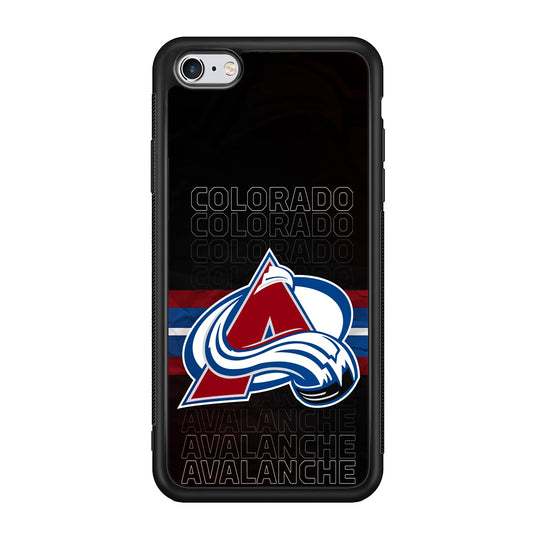 Colorado Avalanche Word Of Team iPhone 6 | 6s Case
