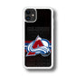 Colorado Avalanche Word Of Team iPhone 11 Case