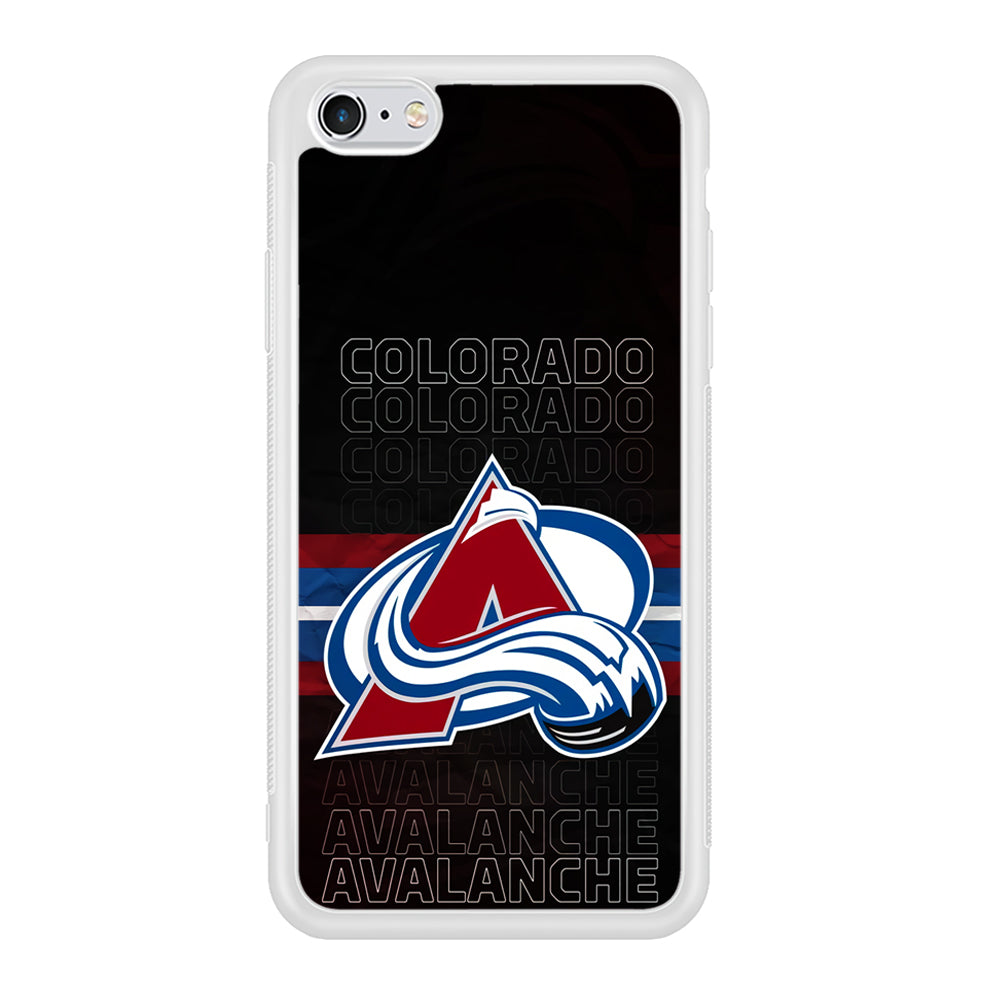 Colorado Avalanche Word Of Team iPhone 6 | 6s Case
