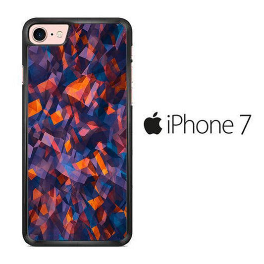 Colour Blue Orange iPhone 7 Case - ezzystore - Phone Case