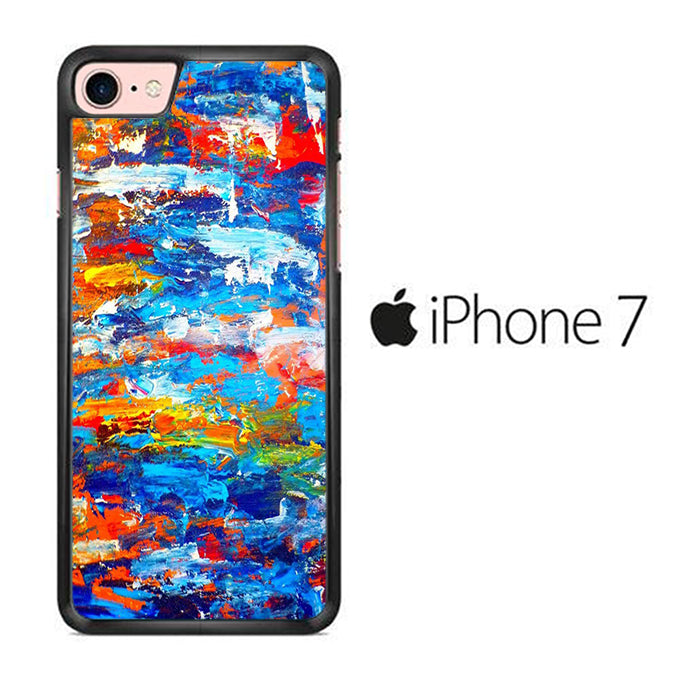 Colour Paint 001 iPhone 7 Case - ezzystore - Phone Case
