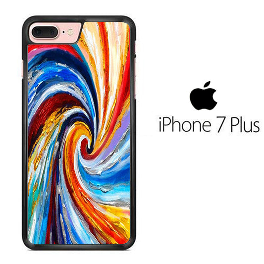 Colour Paint Hole iPhone 7 Plus Case - ezzystore - Phone Case
