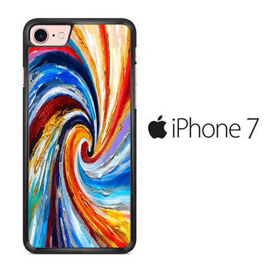 Colour Paint Hole iPhone 7 Case - ezzystore - Phone Case