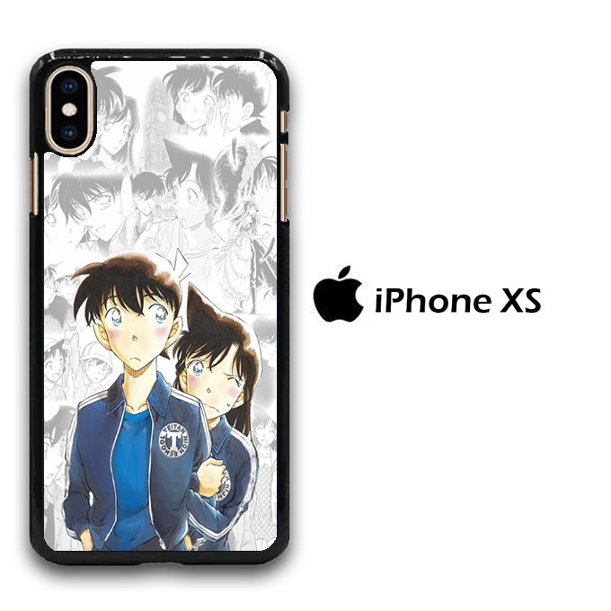 Conan Shy With Mouri iPhone Xs Case