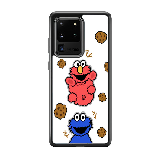 Cookie and Elmo Cookies Samsung Galaxy S20 Ultra Case