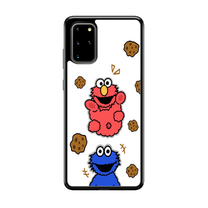 Cookie and Elmo Cookies Samsung Galaxy S20 Plus Case