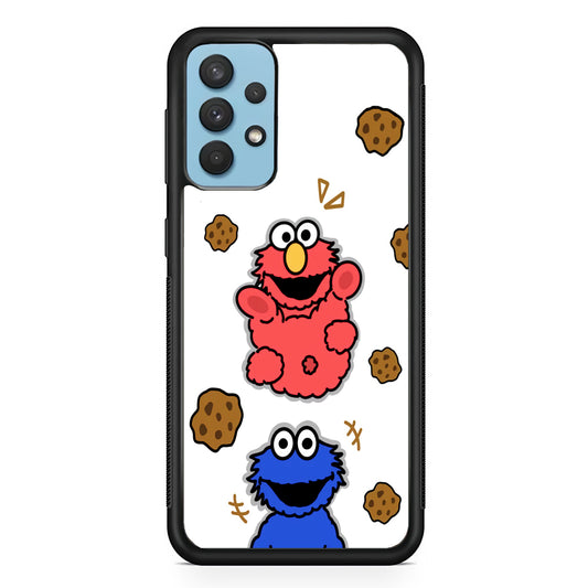 Cookie and Elmo Cookies Samsung Galaxy A32 Case