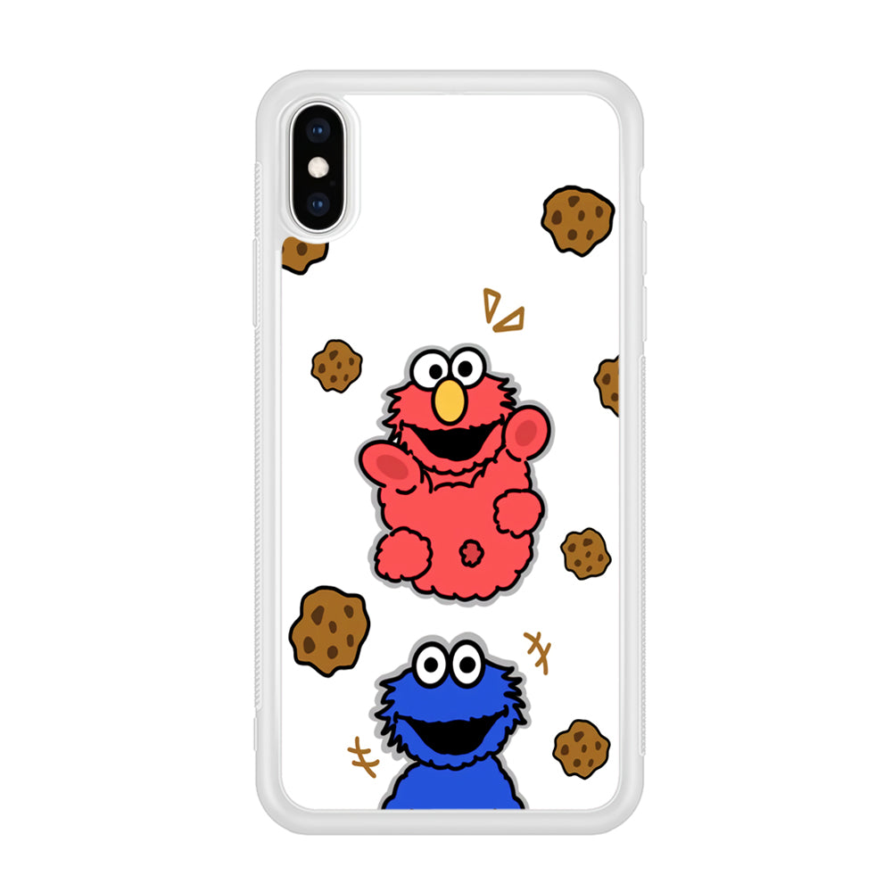Cookie and Elmo Cookies iPhone XS Case