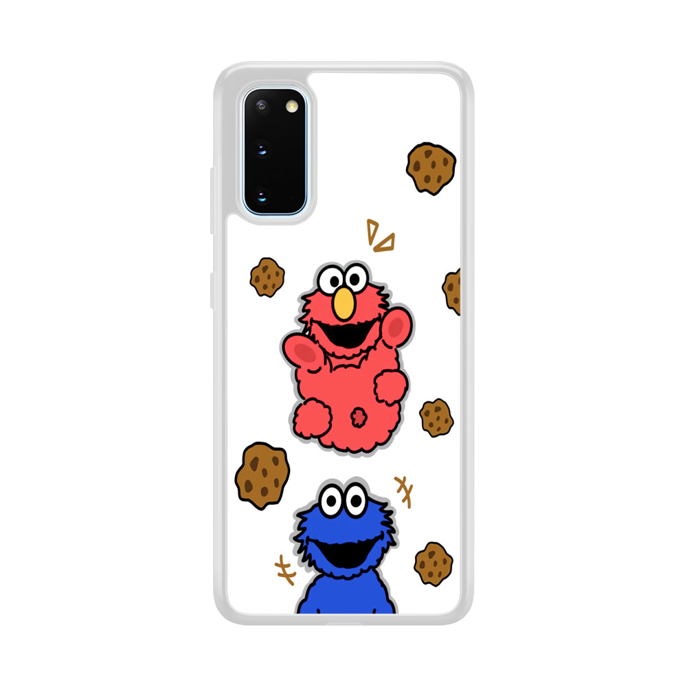 Cookie and Elmo Cookies Samsung Galaxy S20 Case