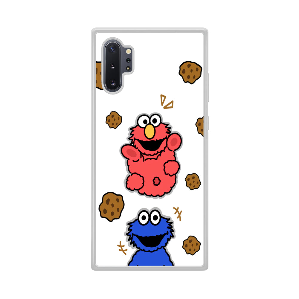 Cookie and Elmo Cookies Samsung Galaxy Note 10 Plus Case