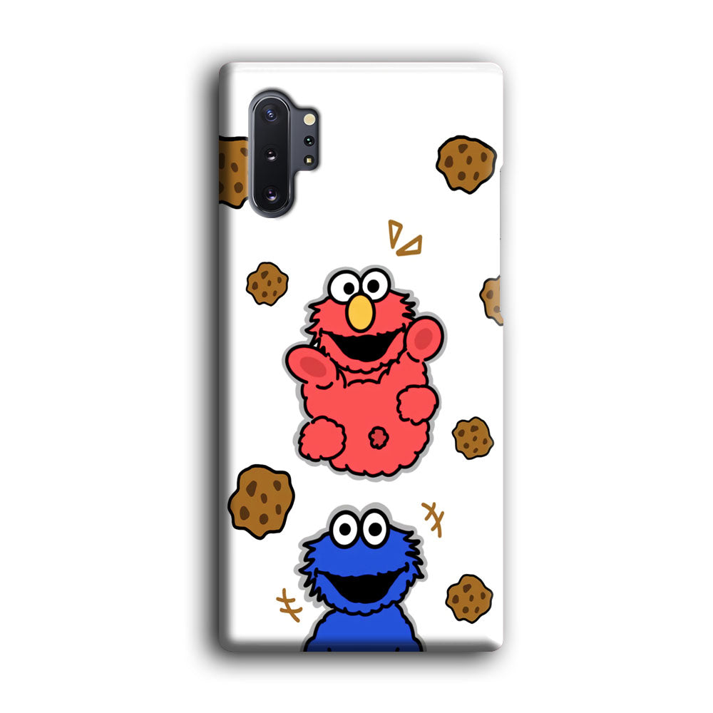 Cookie and Elmo Cookies Samsung Galaxy Note 10 Plus Case