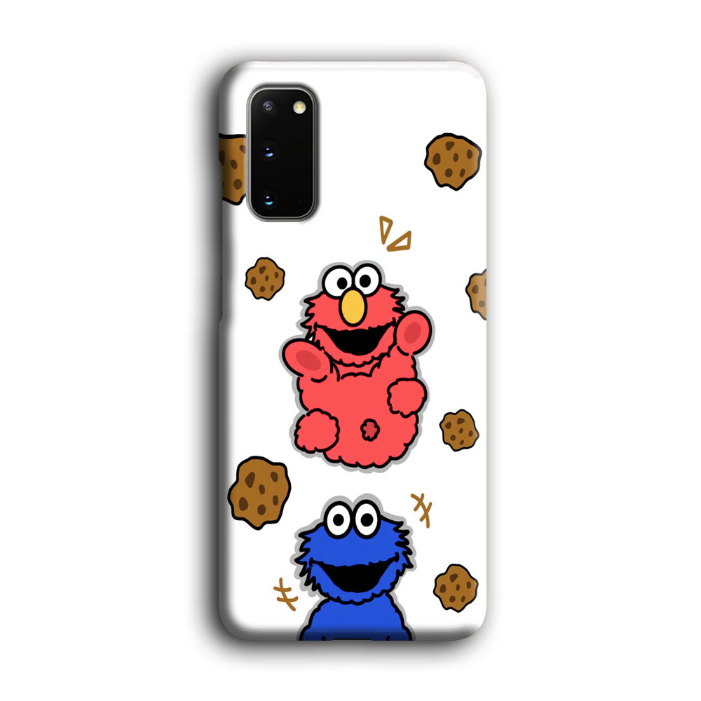 Cookie and Elmo Cookies Samsung Galaxy S20 Case