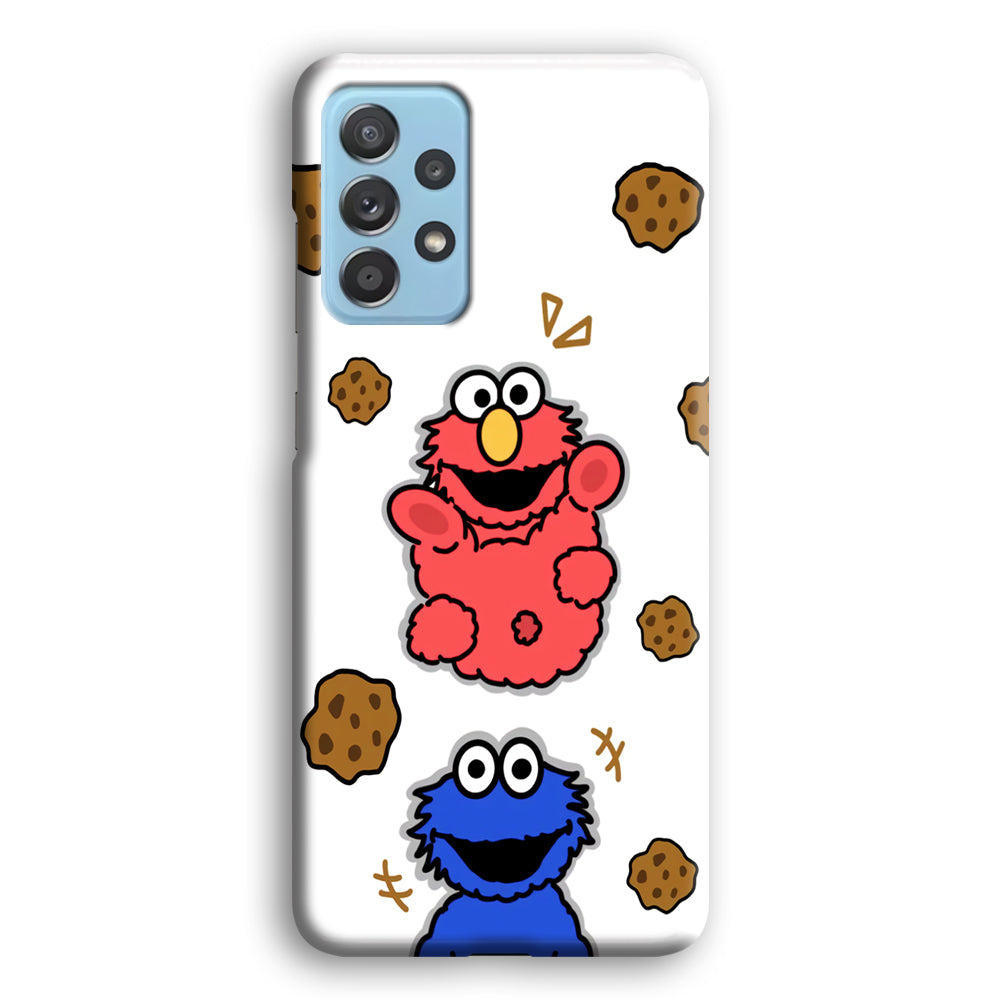 Cookie and Elmo Cookies Samsung Galaxy A52 Case