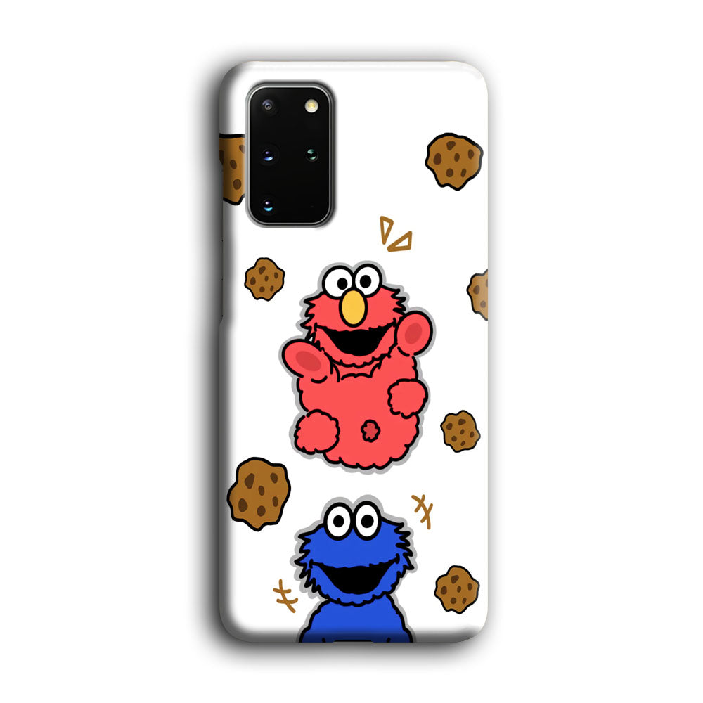 Cookie and Elmo Cookies Samsung Galaxy S20 Plus Case