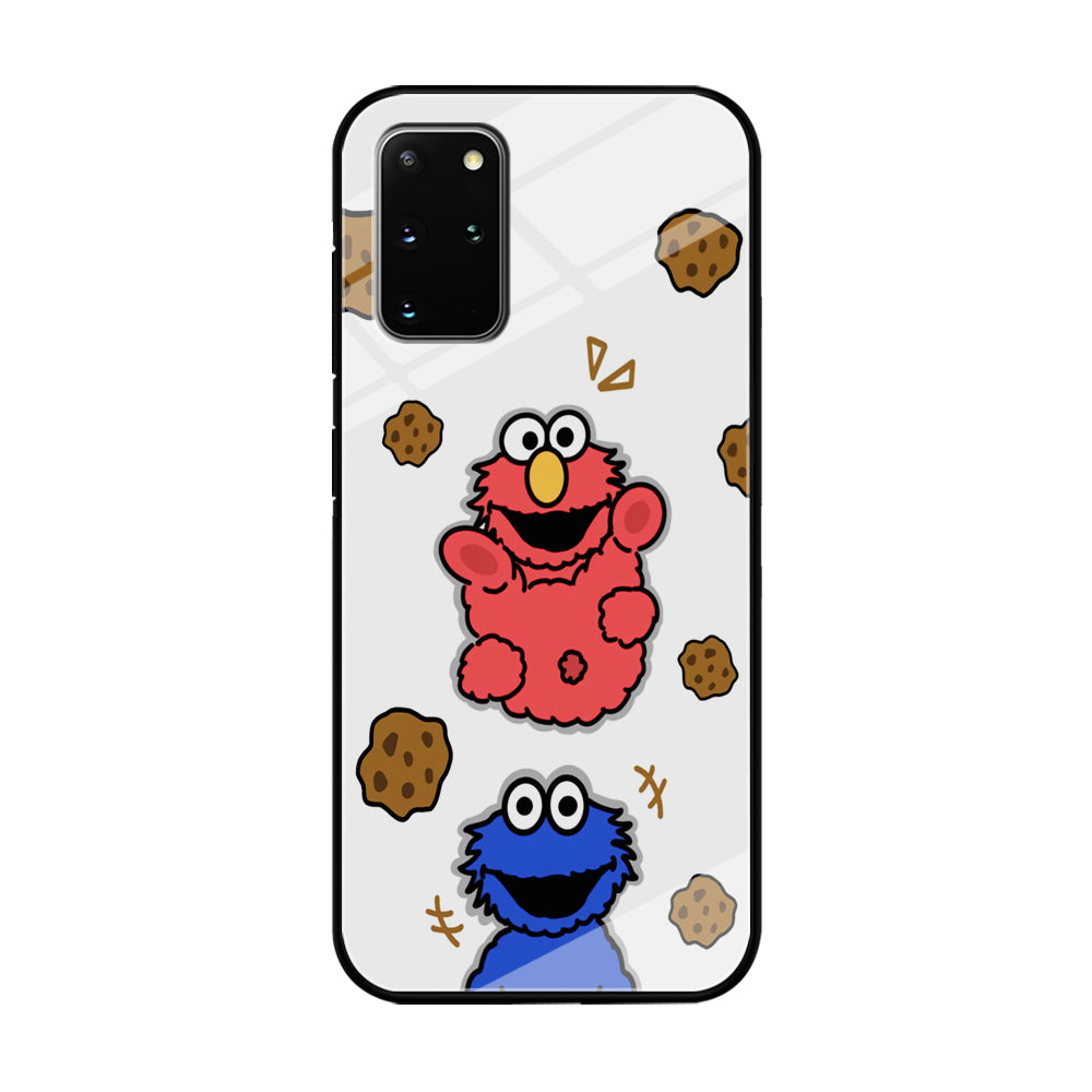 Cookie and Elmo Cookies Samsung Galaxy S20 Plus Case