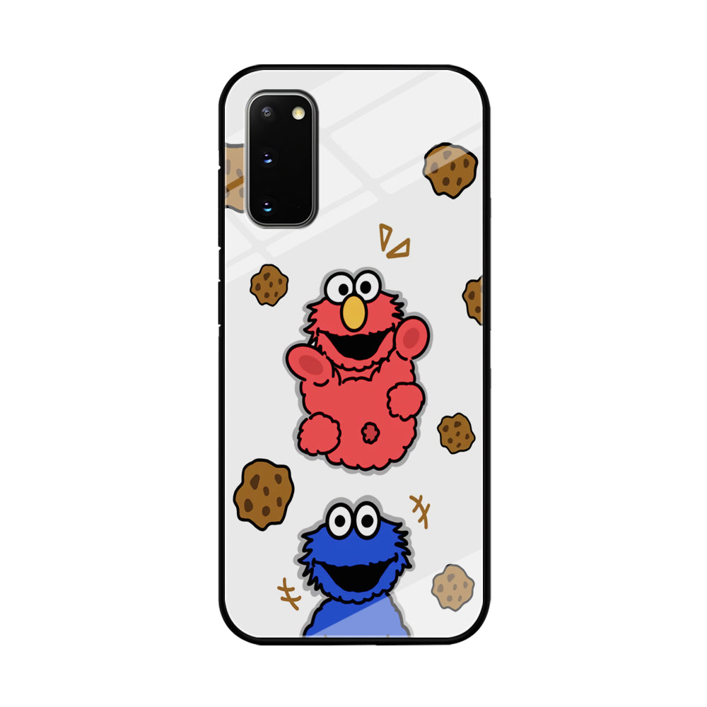 Cookie and Elmo Cookies Samsung Galaxy S20 Case