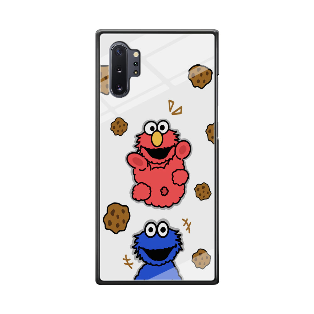 Cookie and Elmo Cookies Samsung Galaxy Note 10 Plus Case