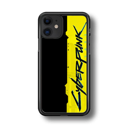 Cyberpunk Black Yellow iPhone 11 Case