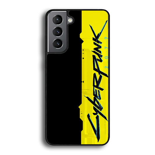 Cyberpunk Black Yellow Samsung Galaxy S21 Plus Case - Ezzystore