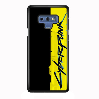 Cyberpunk Black Yellow Samsung Galaxy Note 9 Case