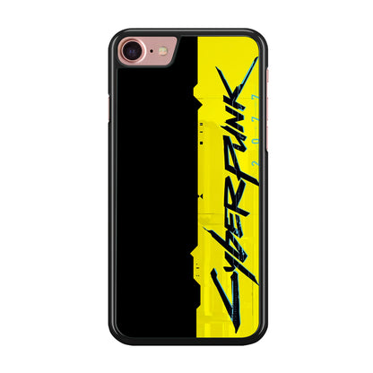 Cyberpunk Black Yellow iPhone 8 Case