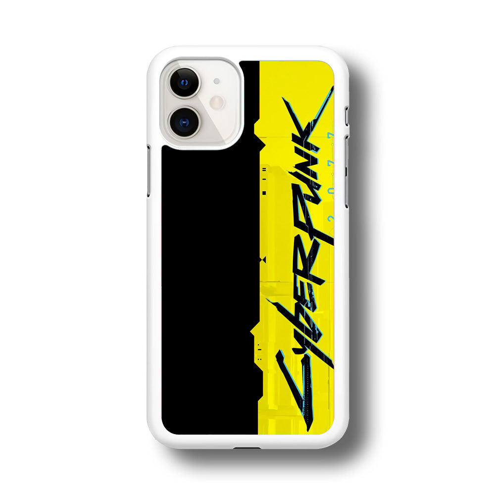 Cyberpunk Black Yellow iPhone 11 Case