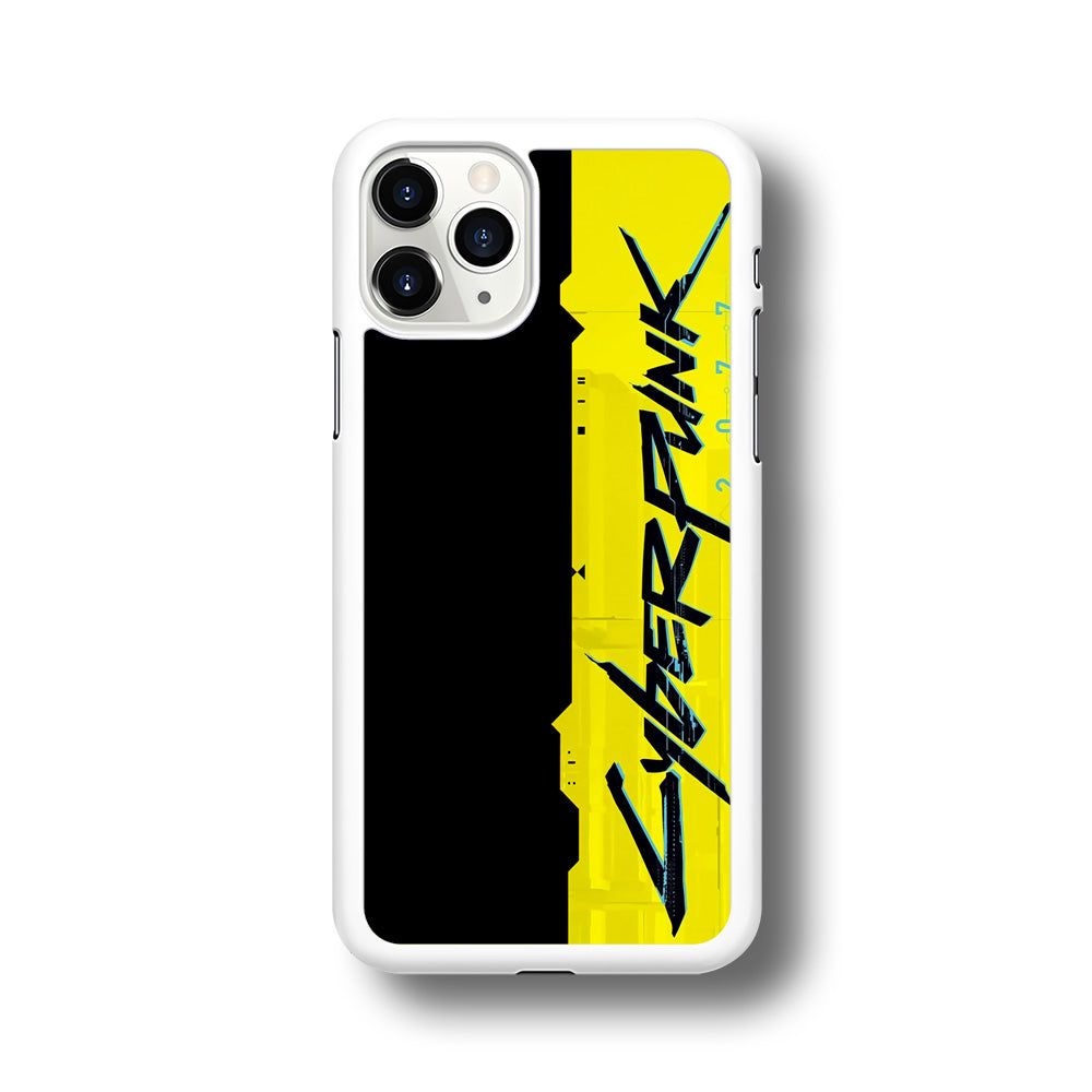 Cyberpunk Black Yellow iPhone 11 Pro Max Case