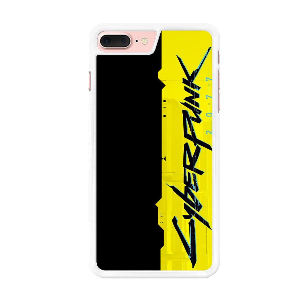 Cyberpunk Black Yellow iPhone 7 Plus Case