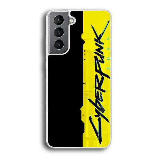 Cyberpunk Black Yellow Samsung Galaxy S21 Case