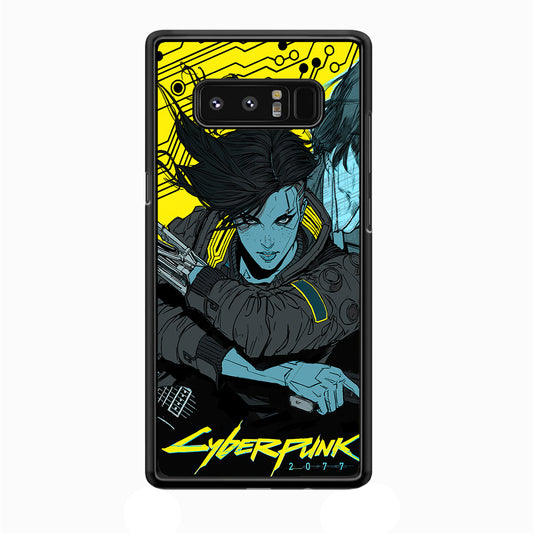 Cyberpunk Judy Character Samsung Galaxy Note 8 Case