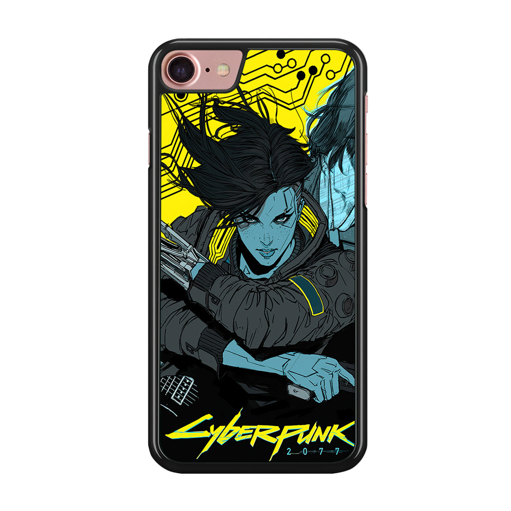 Cyberpunk Judy Character iPhone 8 Case