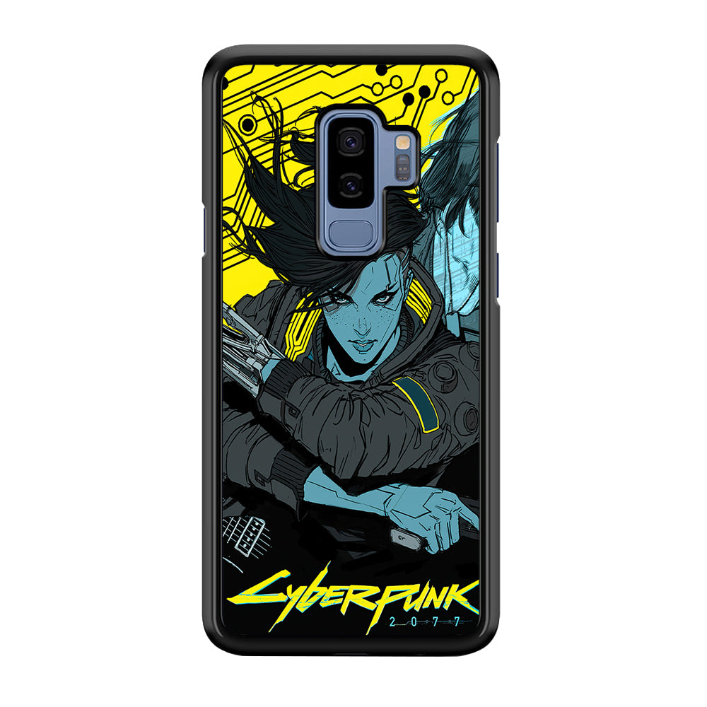 Cyberpunk Judy Character Samsung Galaxy S9 Plus Case