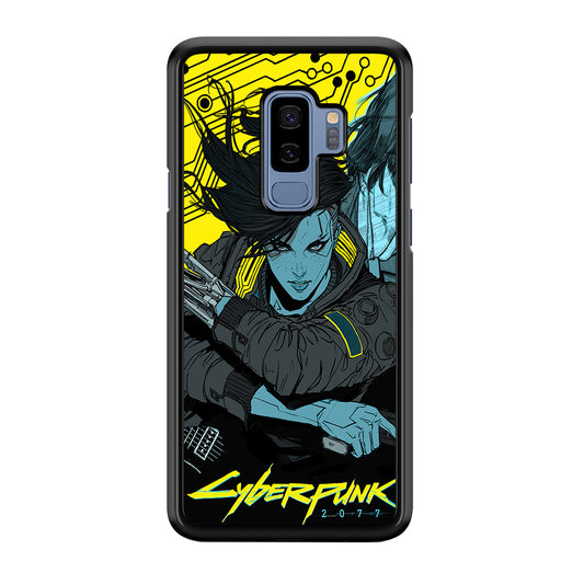 Cyberpunk Judy Character Samsung Galaxy S9 Plus Case