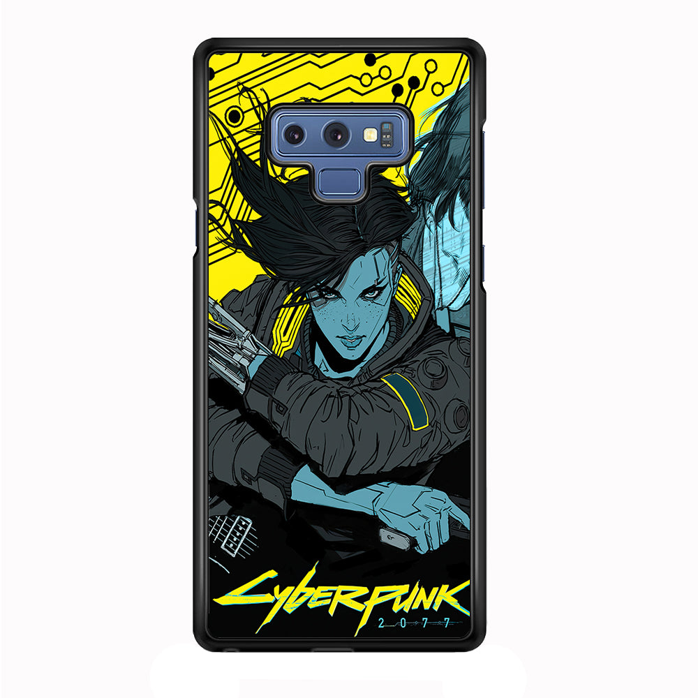 Cyberpunk Judy Character Samsung Galaxy Note 9 Case