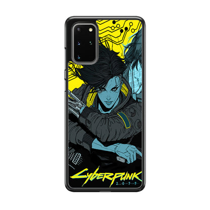 Cyberpunk Judy Character Samsung Galaxy S20 Plus Case