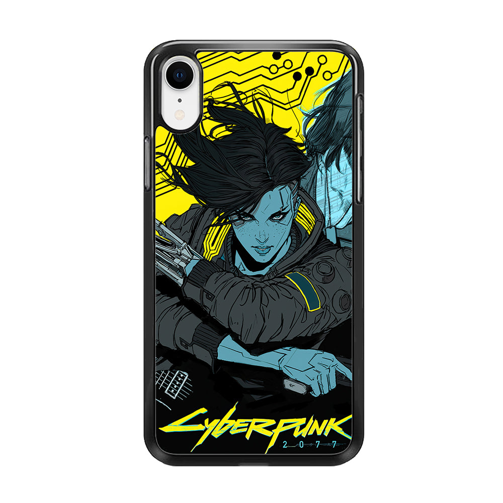 Cyberpunk Judy Character iPhone XR Case