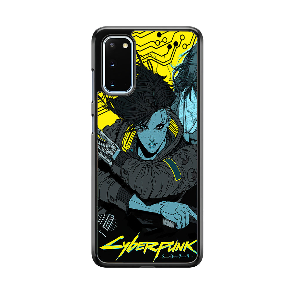 Cyberpunk Judy Character Samsung Galaxy S20 Case