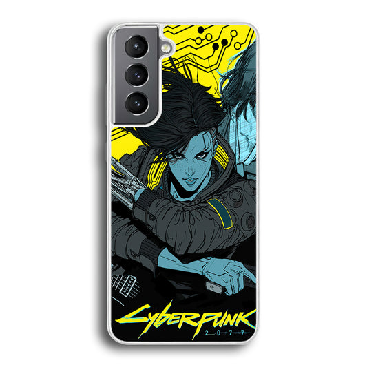 Cyberpunk Judy Character Samsung Galaxy S21 Case