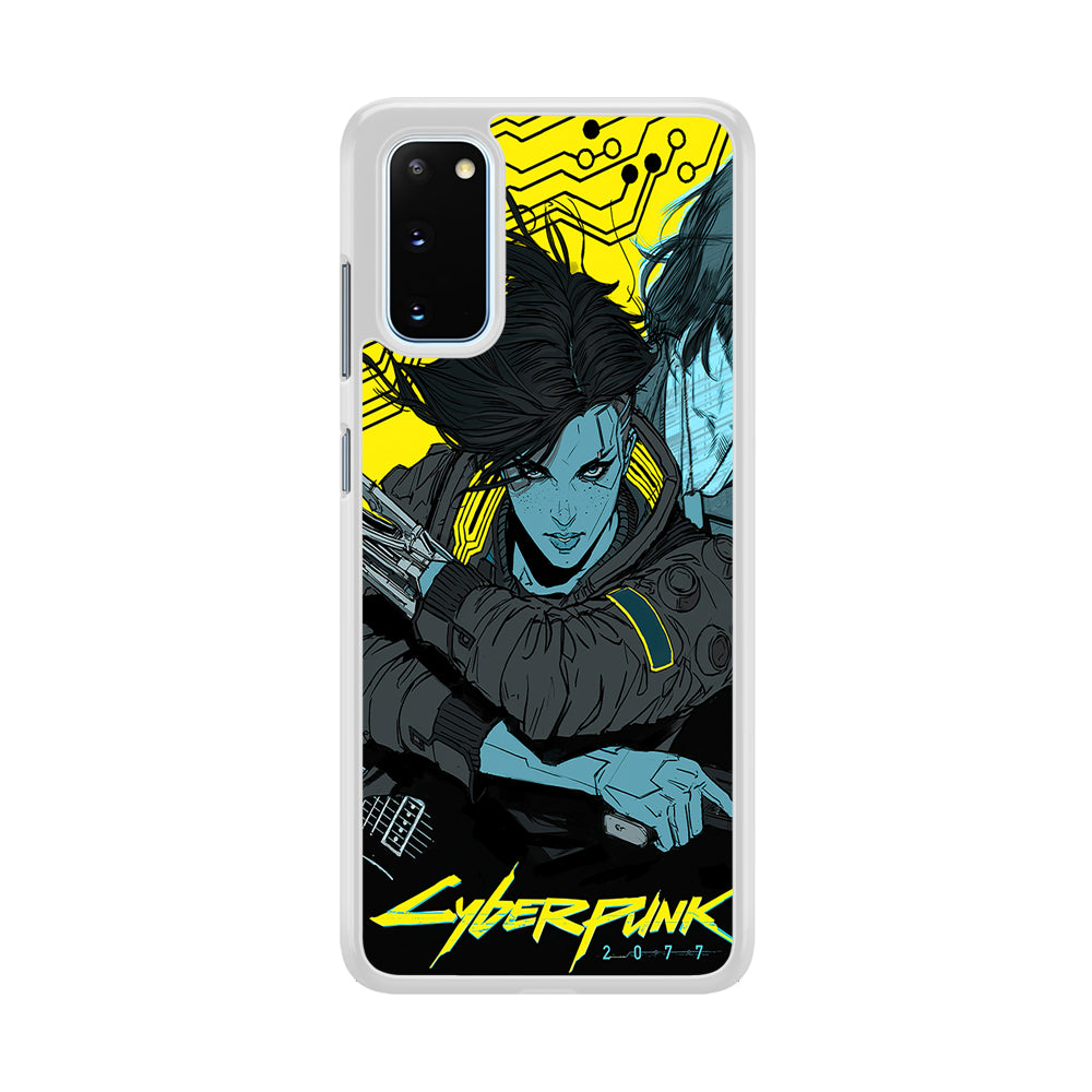 Cyberpunk Judy Character Samsung Galaxy S20 Case