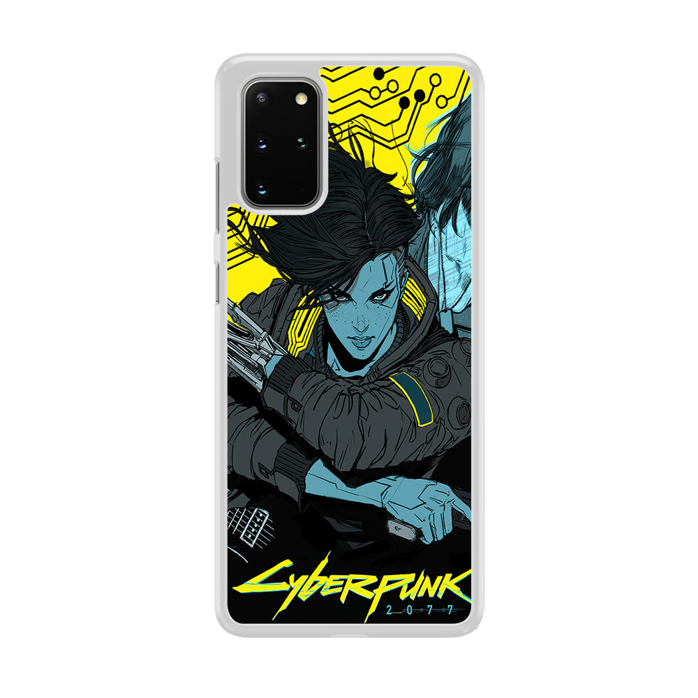 Cyberpunk Judy Character Samsung Galaxy S20 Plus Case