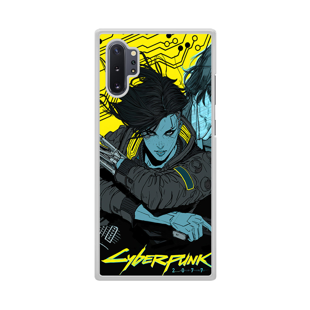 Cyberpunk Judy Character Samsung Galaxy Note 10 Plus Case