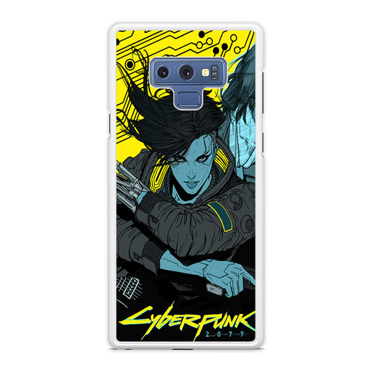 Cyberpunk Judy Character Samsung Galaxy Note 9 Case