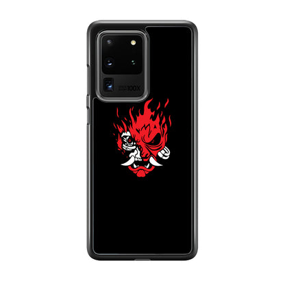 Cyberpunk Logo Black Samsung Galaxy S20 Ultra Case