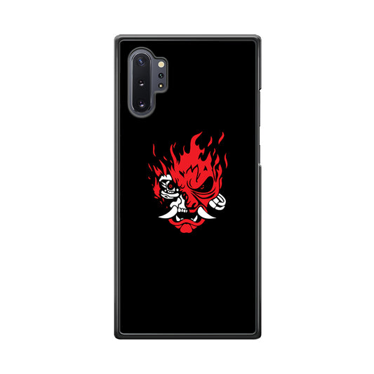 Cyberpunk Logo Black Samsung Galaxy Note 10 Plus Case