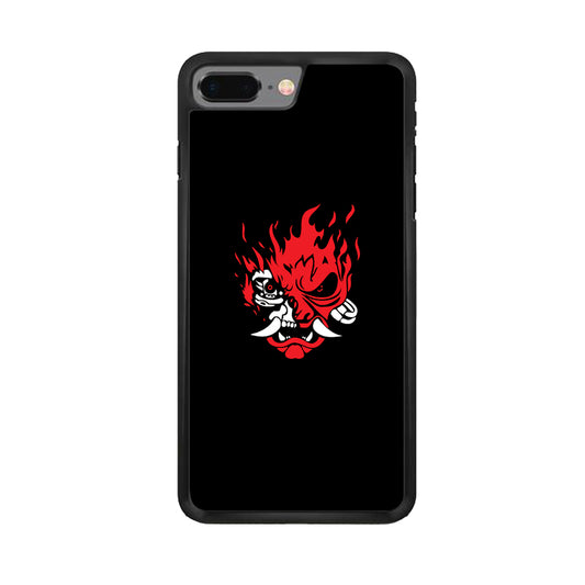 Cyberpunk Logo Black iPhone 8 Plus Case